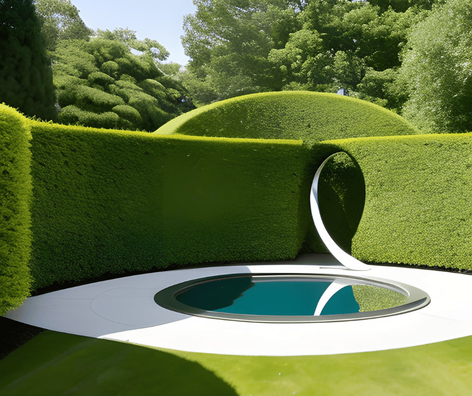 New trend for May 2023: incorporating metal elements into the garden?