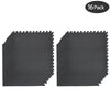 0.5in THICK GYM FLOORING INTERLOCKING FLOOR MATS TILES EVA SOFT FOAM MAT BLACK Netuera