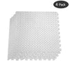 0.5in THICK GYM FLOORING INTERLOCKING FLOOR MATS TILES EVA SOFT FOAM MAT BLACK Netuera