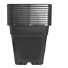 2/3/5 Gallon Plastic Grow Pots Plant Bonsai Square Garden Container 10 Pack Netuera