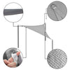 2 Pack Equilateral Triangle Sun Shade Sail Outdoor Garden Patio Pool Canopy Top Netuera