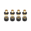 3/4' Garden Hose Quick Connect Water Hose Fit Brass Female Male Connector Set US Netuera