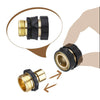 3/4' Garden Hose Quick Connect Water Hose Fit Brass Female Male Connector Set US Netuera