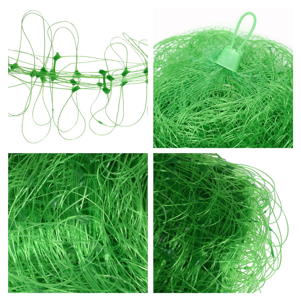 30/50/100/164/250/328/1000ft Green Plastic Trellis Netting for Climbing Plants Netuera