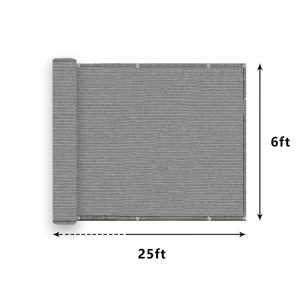 4-6FT HDPE Privacy Fence Winds Screen Mesh Shade Cover Netting Fabric Tarp Netuera