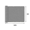 4-6FT HDPE Privacy Fence Winds Screen Mesh Shade Cover Netting Fabric Tarp Netuera