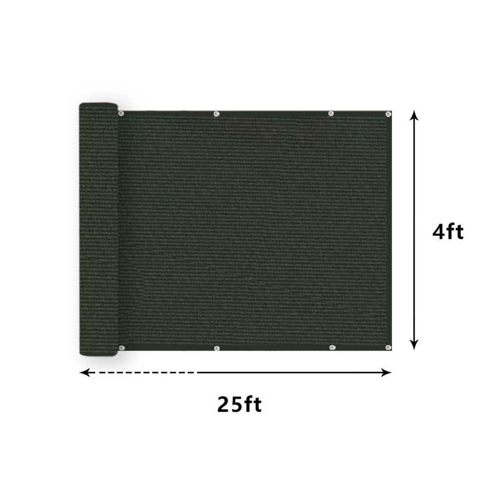 4-6FT HDPE Privacy Fence Winds Screen Mesh Shade Cover Netting Fabric Tarp Netuera