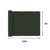 4-6FT HDPE Privacy Fence Winds Screen Mesh Shade Cover Netting Fabric Tarp Netuera