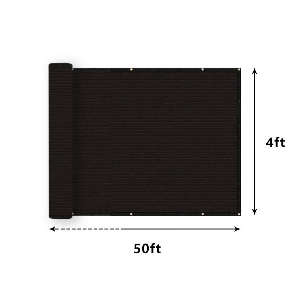 4-6FT HDPE Privacy Fence Winds Screen Mesh Shade Cover Netting Fabric Tarp Netuera