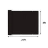 4-6FT HDPE Privacy Fence Winds Screen Mesh Shade Cover Netting Fabric Tarp Netuera