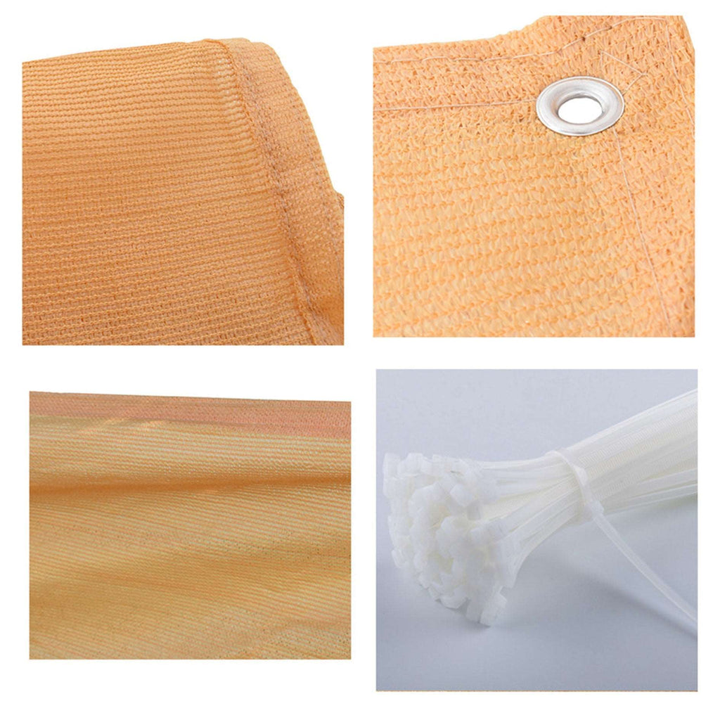 4-6FT HDPE Privacy Fence Winds Screen Mesh Shade Cover Netting Fabric Tarp Netuera