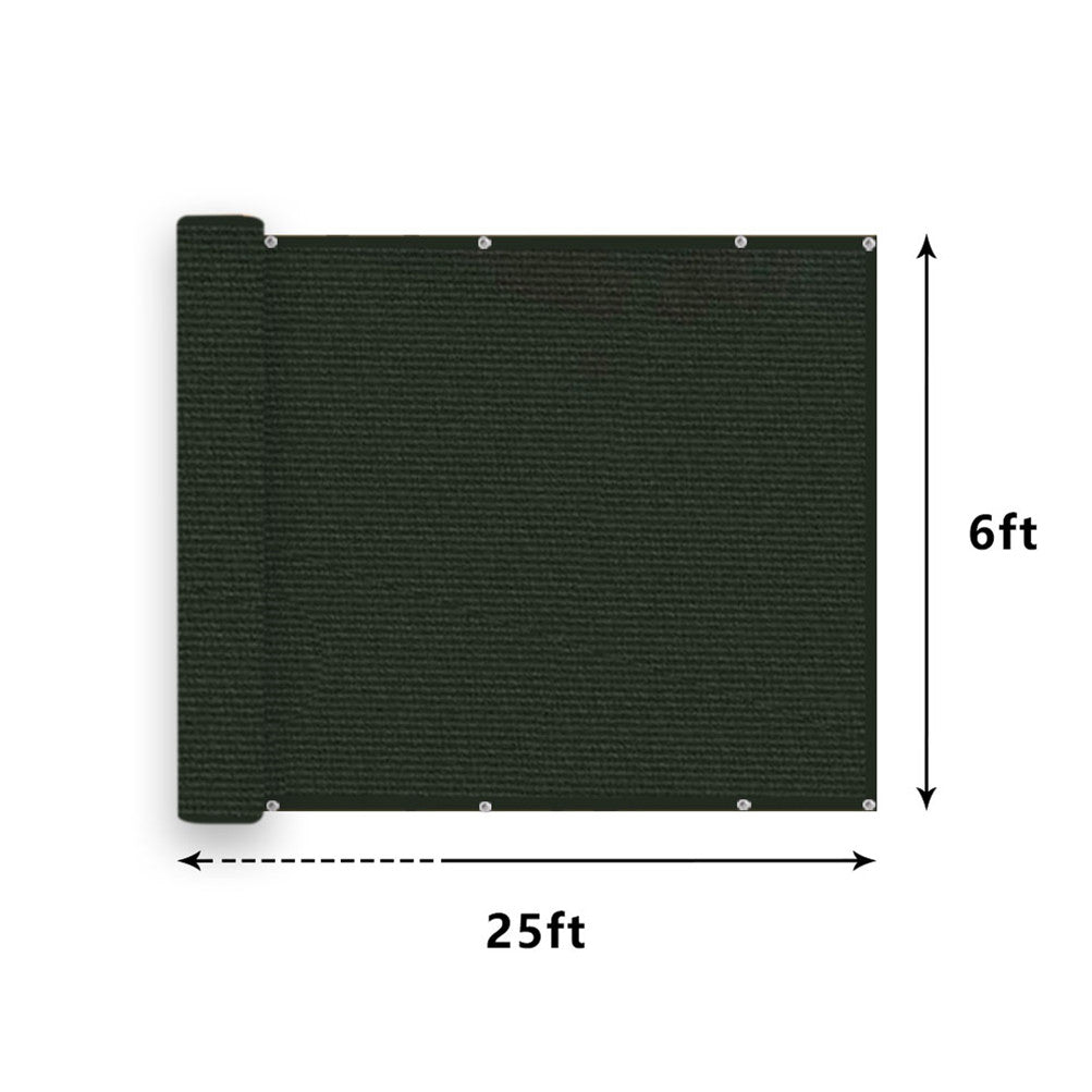 4-6FT HDPE Privacy Fence Winds Screen Mesh Shade Cover Netting Fabric Tarp Netuera