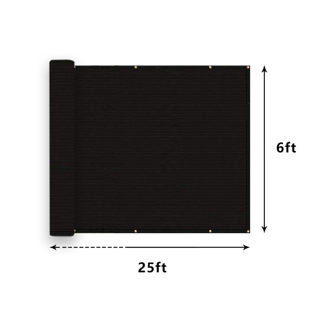 4-6FT HDPE Privacy Fence Winds Screen Mesh Shade Cover Netting Fabric Tarp Netuera