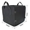 5-Pack Square Grow Bags Thick Fabric Planting Pots with Handles for Garden Netuera