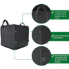 5-Pack Square Grow Bags Thick Fabric Planting Pots with Handles for Garden Netuera