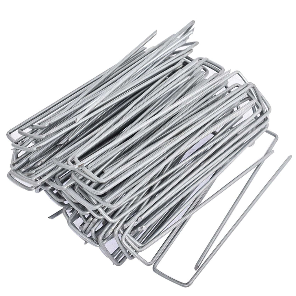 6 inch Landscape Sod Staples Sturdy Garden Stakes Weed Barrier Fabric Pins US Netuera