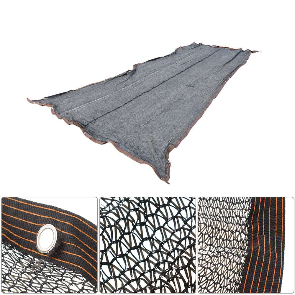 Black 50% UV Proof Sunshade Cloth For Garden Flower Plant Cover Greenhouse Barn Netuera