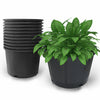 Black Trade Gallon Root Garden Container Premium Nursery Pots Netuera
