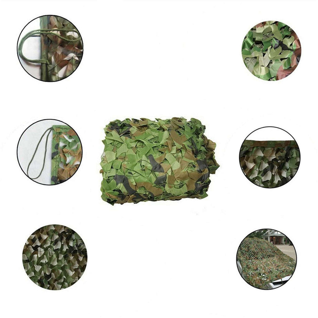 Camo Netting Military Net Woodland Desert Net Sunshade Camping Shooting Hunting Netuera