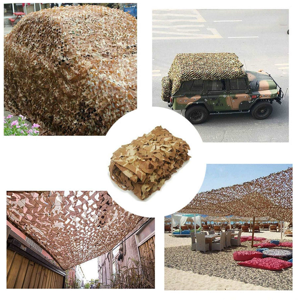 Camo Netting Military Net Woodland Desert Net Sunshade Camping Shooting Hunting Netuera