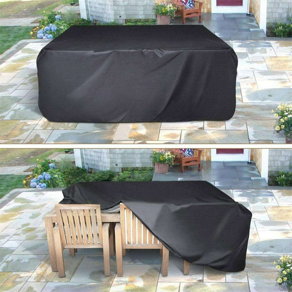 Garden Patio Outdoor Furniture Cover Chair Table Covers Rectangular Waterproof Netuera