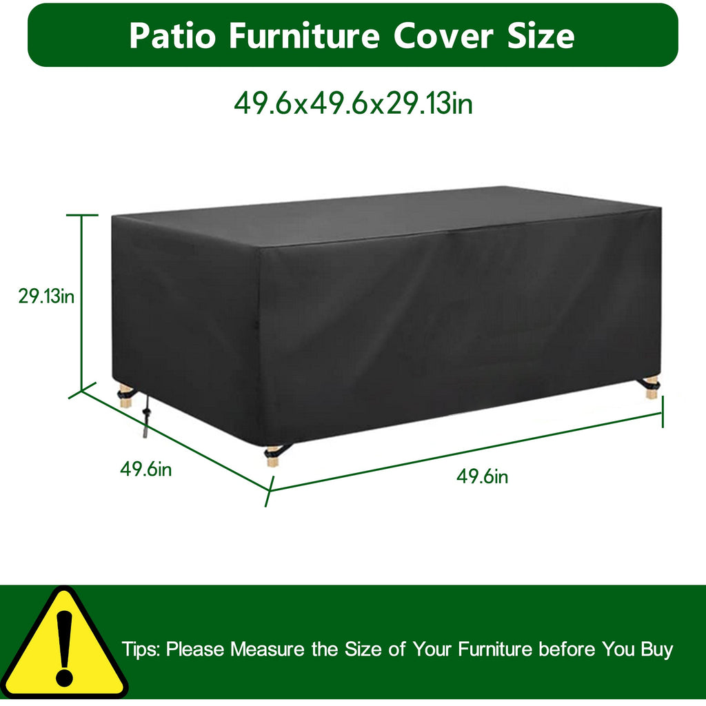 Garden Patio Outdoor Furniture Cover Chair Table Covers Rectangular Waterproof Netuera