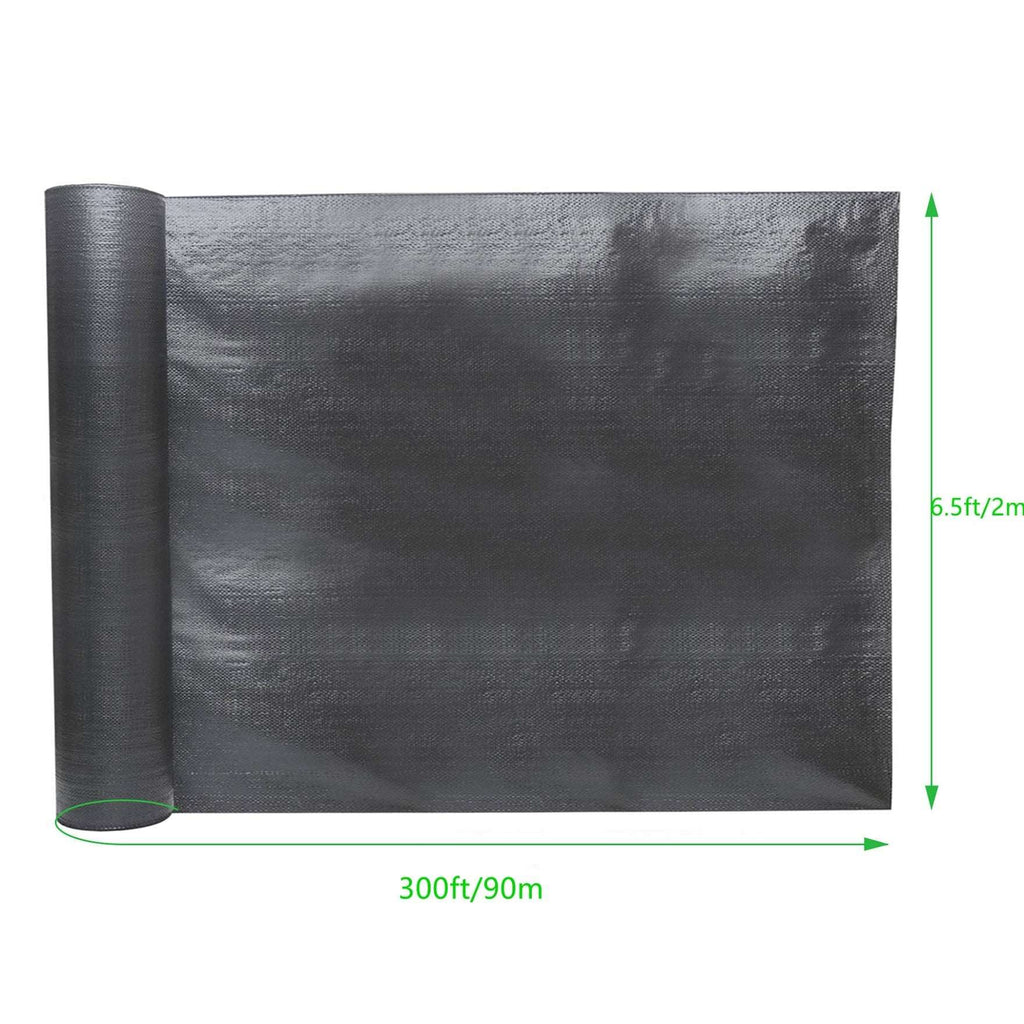 HeavyDuty Landscape Weed Barrier Fabric Woven Earthmat Ground Cover1.94Oz/Yard Netuera
