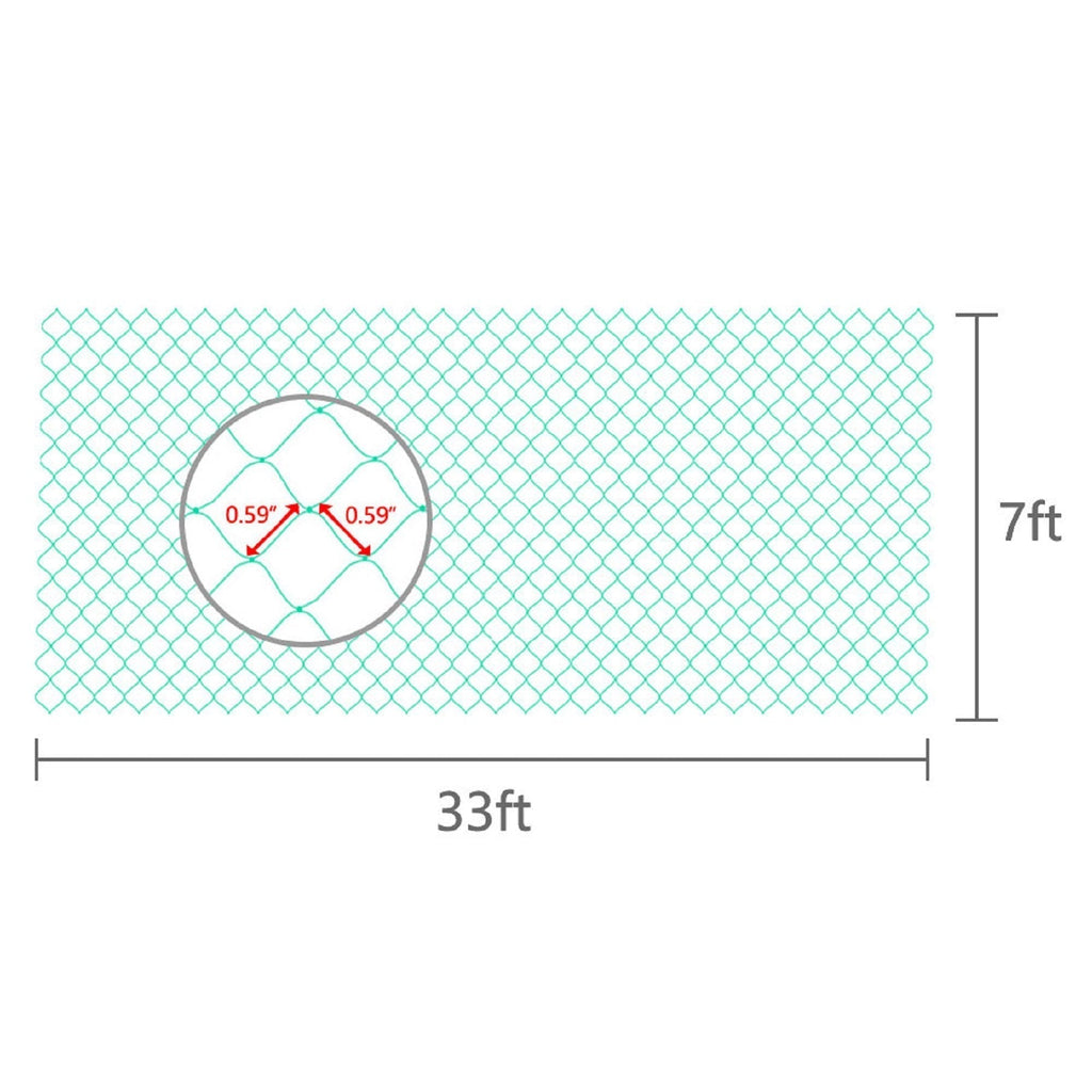 NEW Garden Anti Bird Net Plants Fruits Berry Mesh Protective Poultry Avaiary Net Netuera