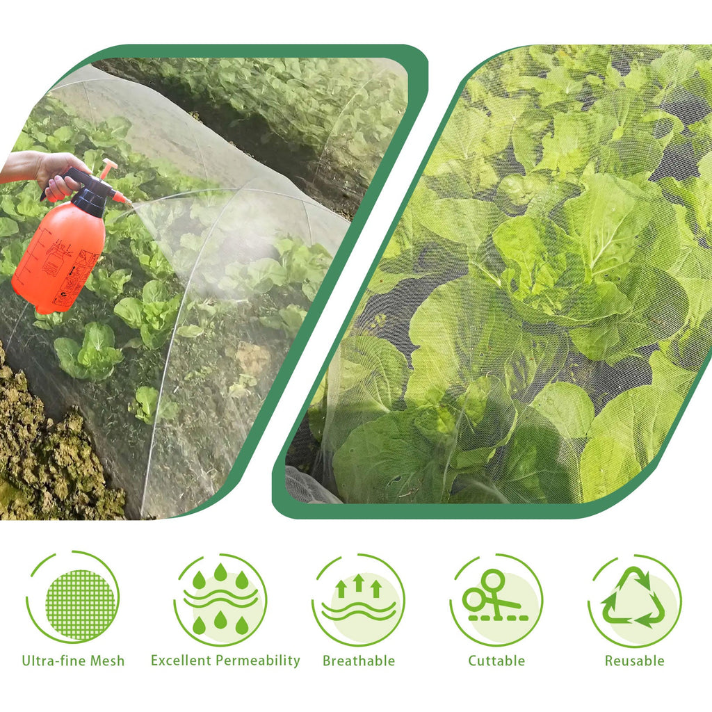 NEW Mosquito Garden Bug Insect Nets Insect Barrier Bird Net Plant Protect Mesh Netuera