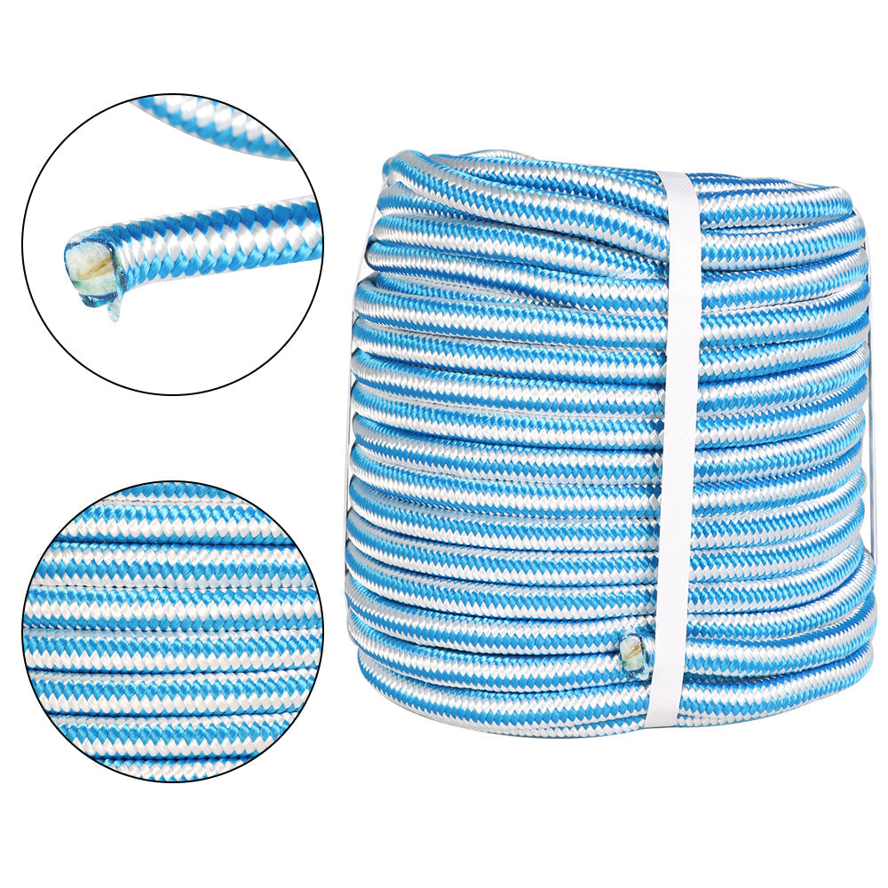 Netuera 1/2" x150' Arborist Rigging climbing rope 16 strand braided nylon core polyester Netuera