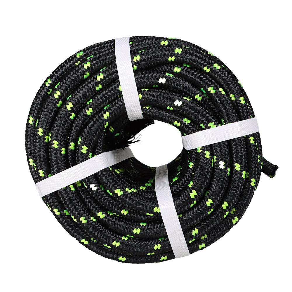 Netuera 1/2"x200'Double Braid Polyester Rope Sling 5500Lbs Breaking Strength For Rigging Netuera