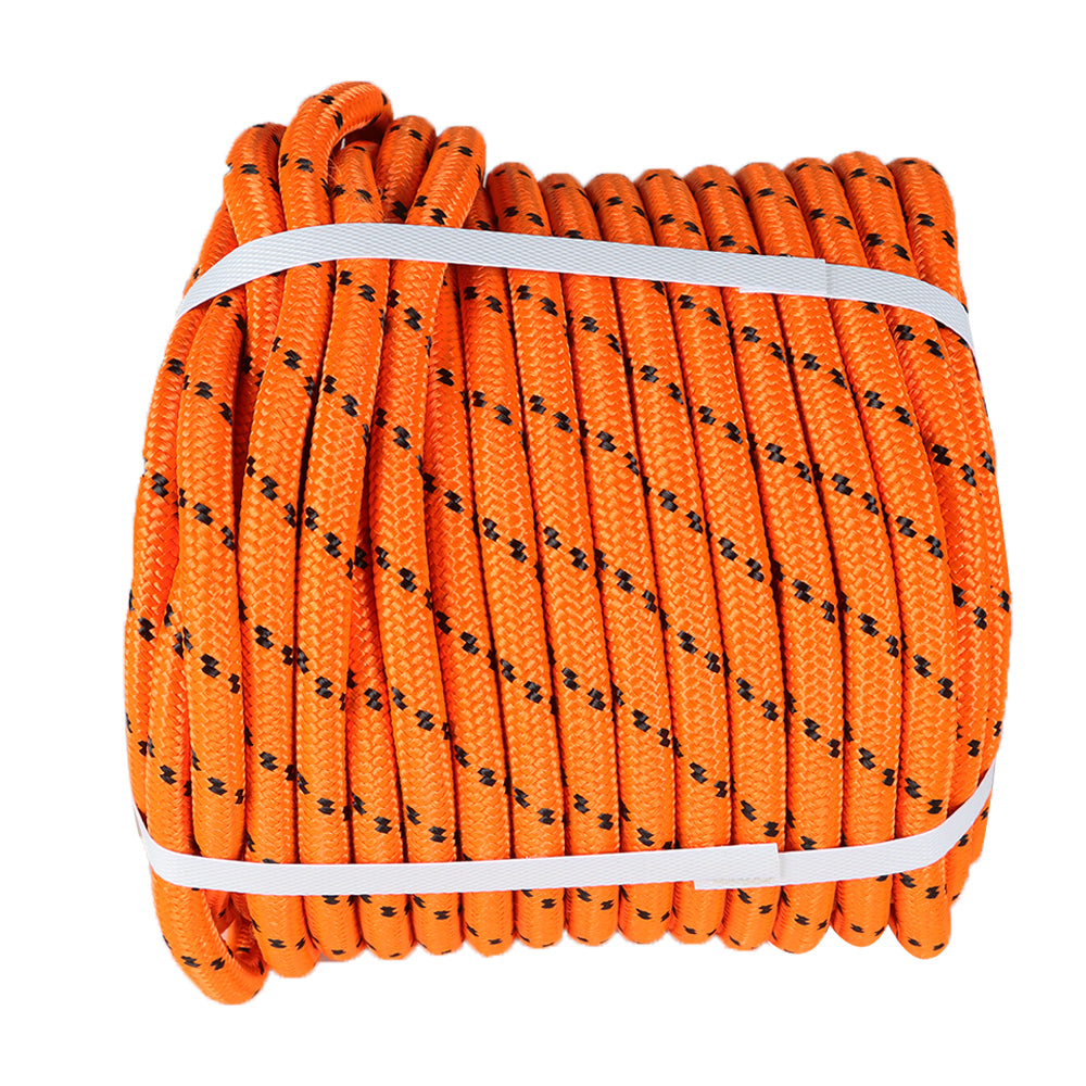Netuera 1/2"x200 FT Double Braid-Yacht Arborist Tree Climbing Rope Nylon Polyester Netuera