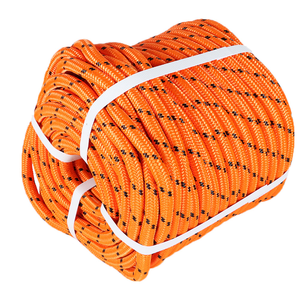 Netuera 1/2"x200 FT Double Braid-Yacht Arborist Tree Climbing Rope Nylon Polyester Netuera