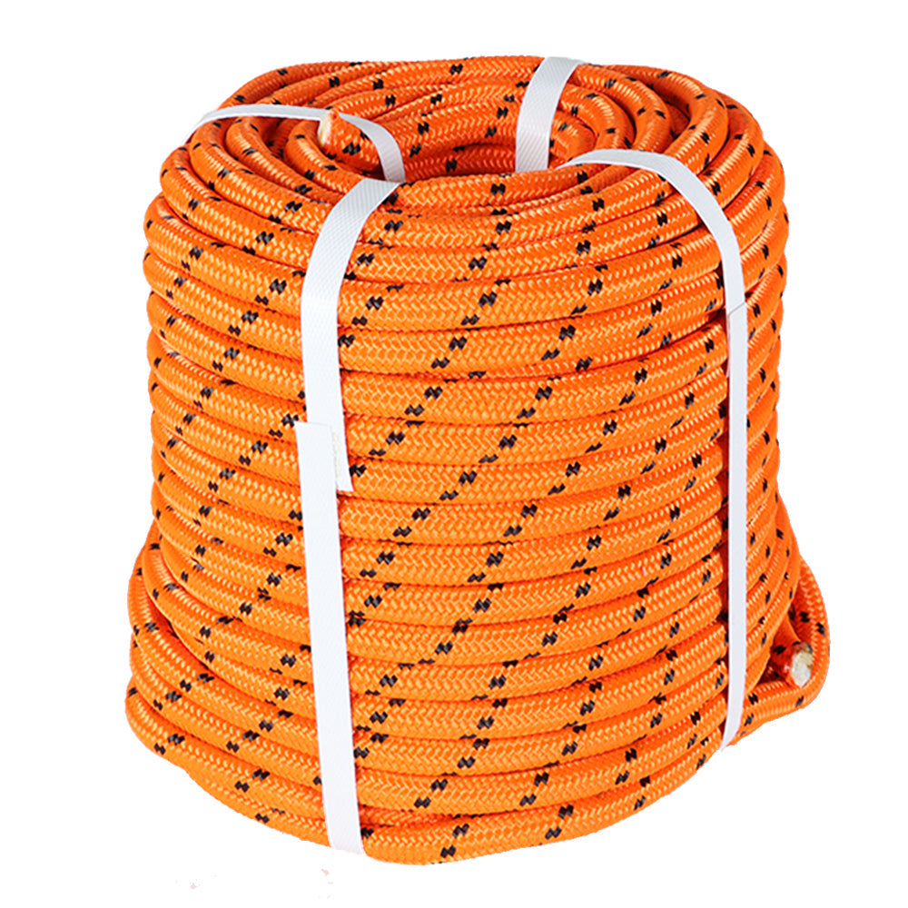 Netuera 1/2"x200 FT Double Braid-Yacht Arborist Tree Climbing Rope Nylon Polyester Netuera
