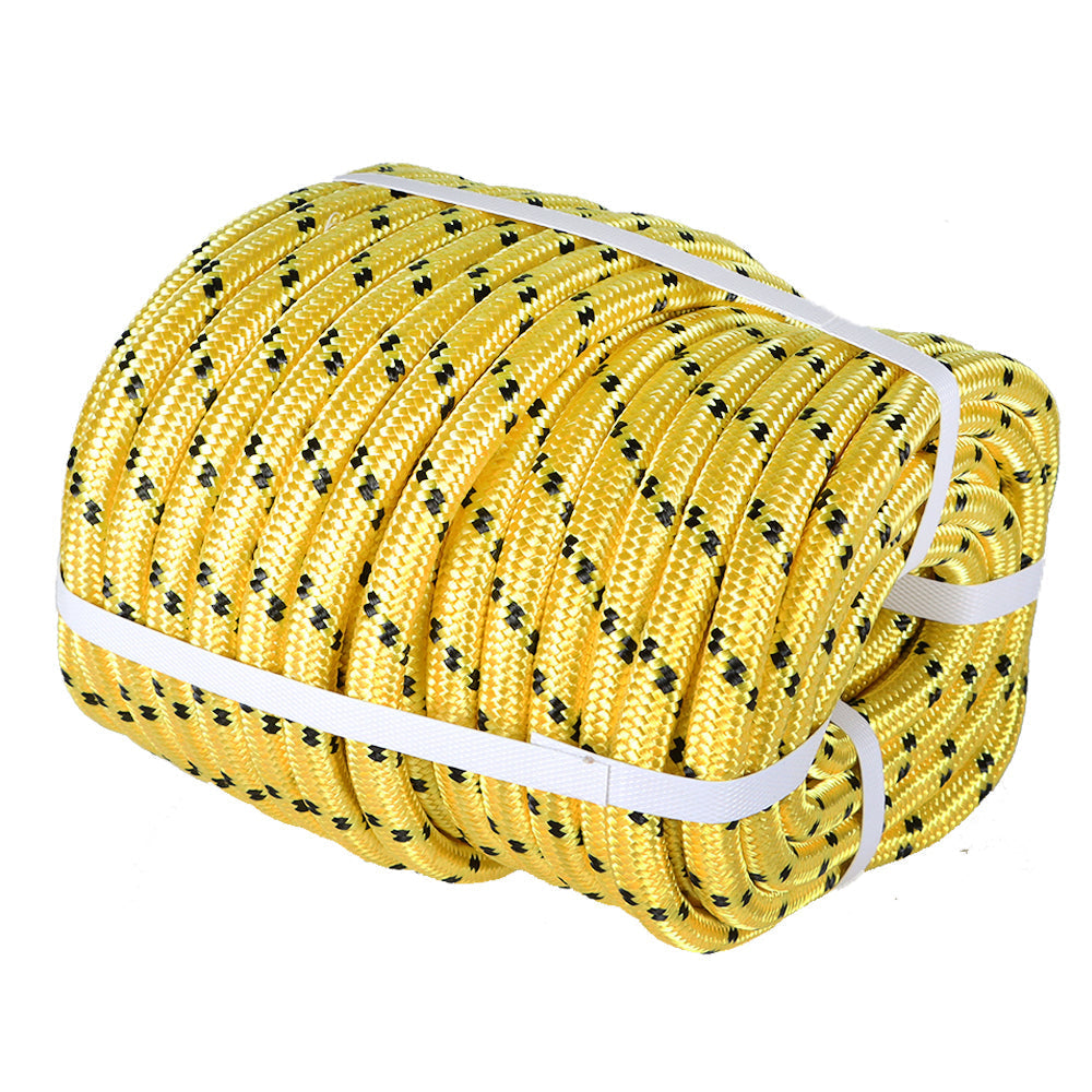 Netuera 1/2"x200' Heavy Duty 5500Lbs Breaking Strength Double Braid Polyester Rope Netuera