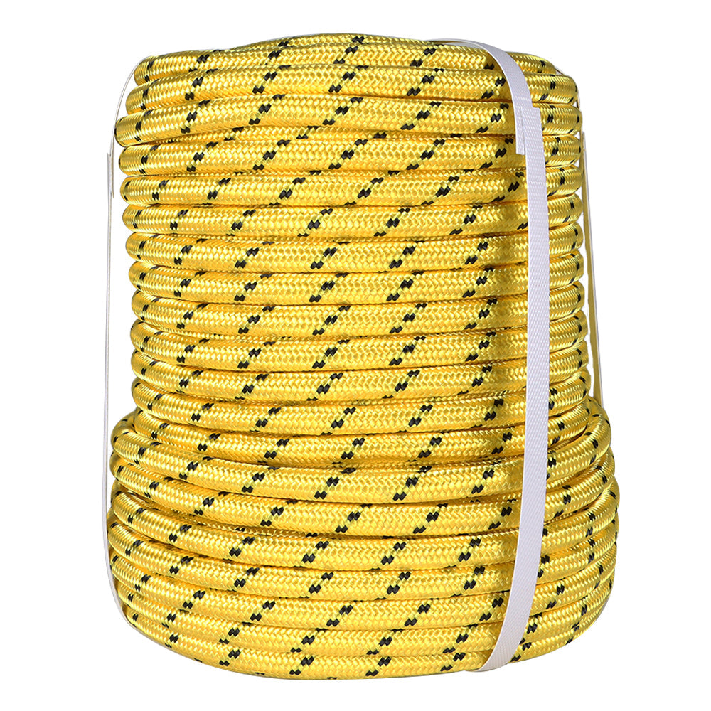 Netuera 1/2"x200' Heavy Duty 5500Lbs Breaking Strength Double Braid Polyester Rope Netuera