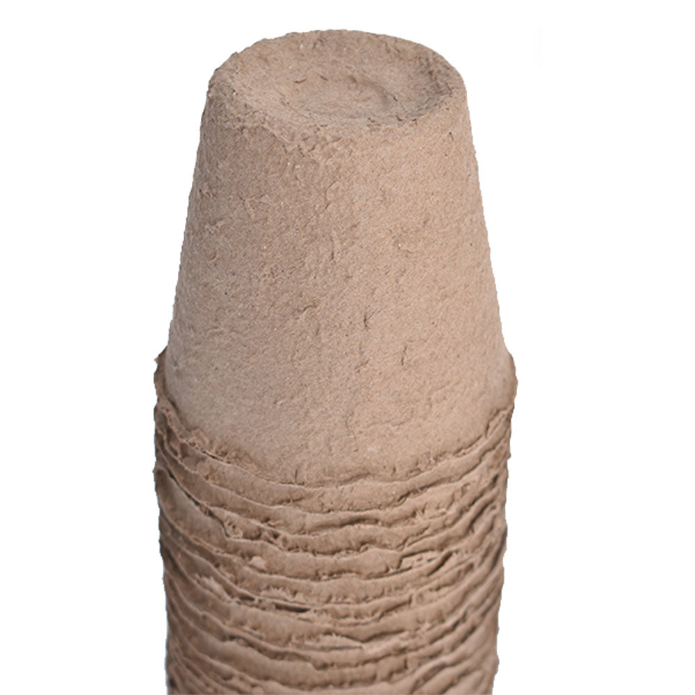 Netuera 100PACK Biodegradable Paper Pulp Peat Pots Plant Nursery Cup Tray Garden new Netuera
