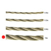 Netuera 100ft Natural Manila Rope 3 Strand Dock Cordage Farm Fitness Nautical Crafts Netuera