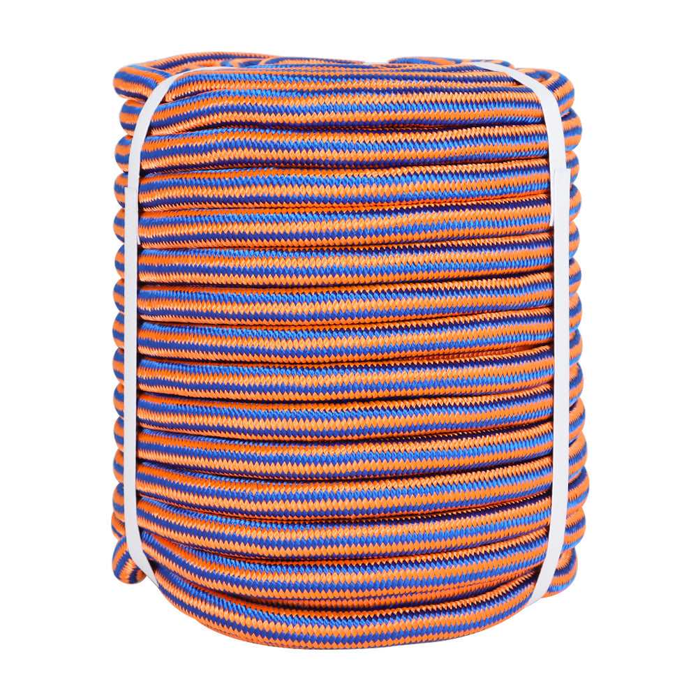 Netuera 12 Strand Braided Rope 1/2 inch by 100 Feet Blue Orange Netuera