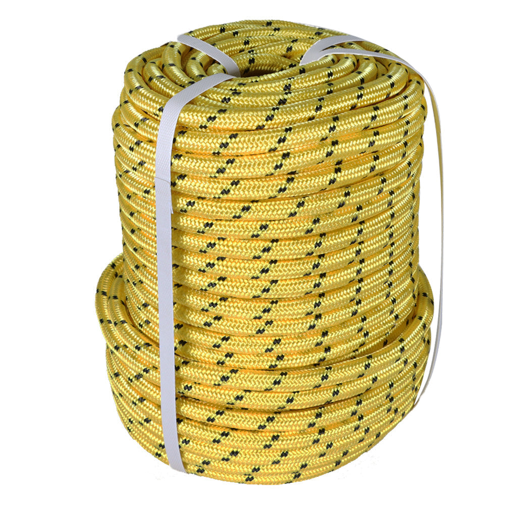 Netuera 150' Braid Polyester Rope Arborist Bull Tree Rigging 1/2" 6180Lbs Breaking Netuera