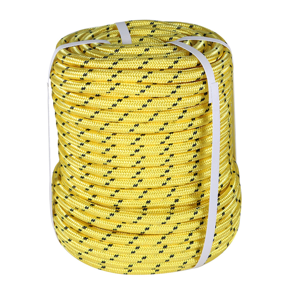 Netuera 150' Braid Polyester Rope Arborist Bull Tree Rigging 1/2" 6180Lbs Breaking Netuera