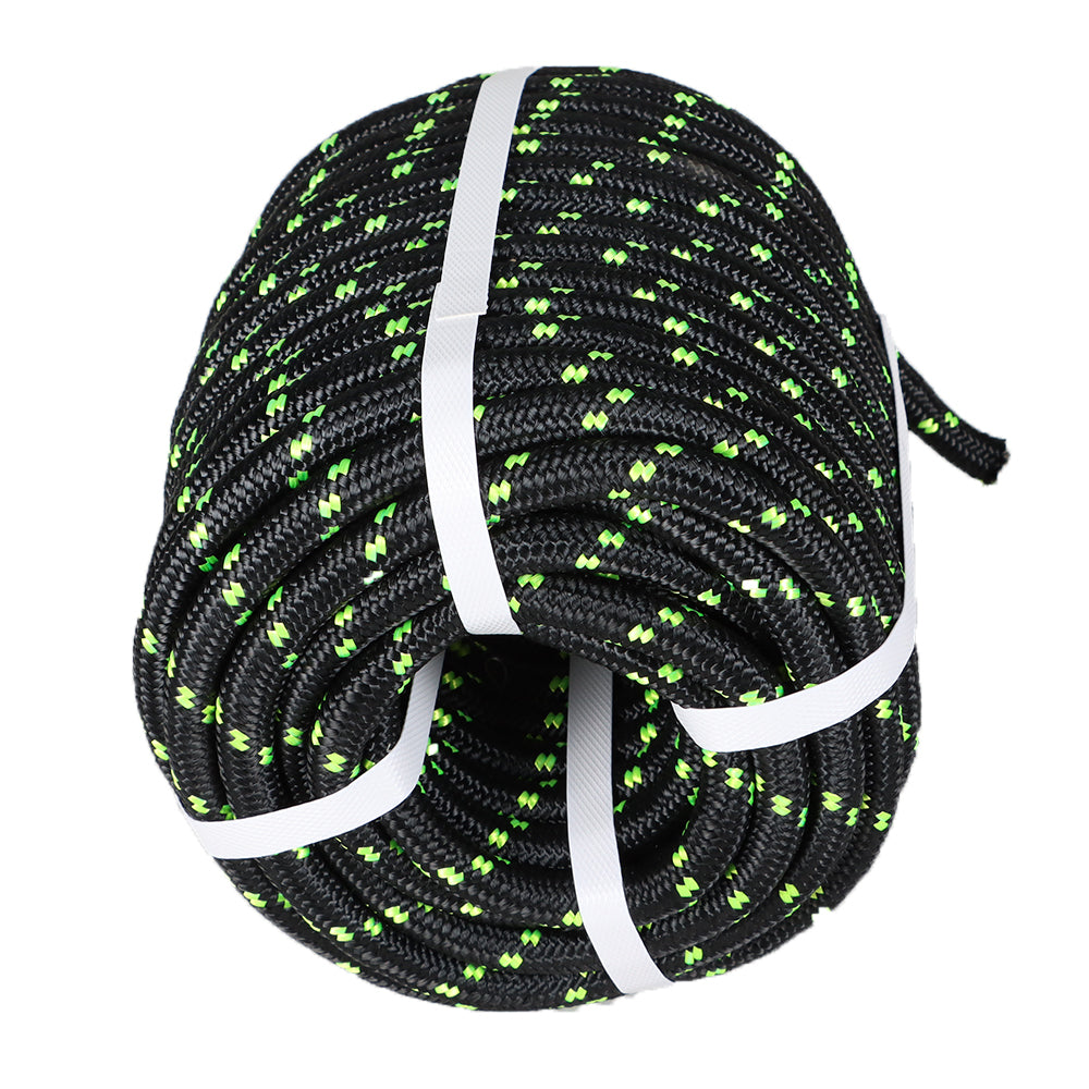 Netuera 150 FT Double Braid Polyester Rope Rigging Rope 1/2" 5500lbs Breaking Strength Netuera