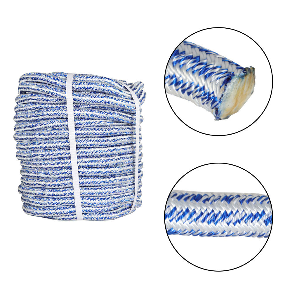 Netuera 3/4 "x150‘ 24 Arborist Bull Rope Utility Rope Tensile Strength 20000 lbs Netuera