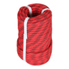 Netuera 3/8 Inch Braided Polyester Rope 100Ft Rigging Rope Tensile Strength 3520Lbs Black & Red Netuera