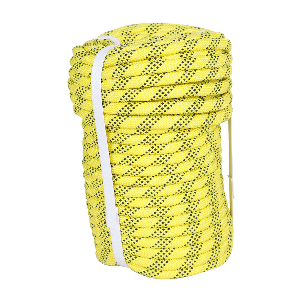 Netuera 3/8 "x 100' yellow high strength polyester rope, maximum tension: 3520lbs Netuera