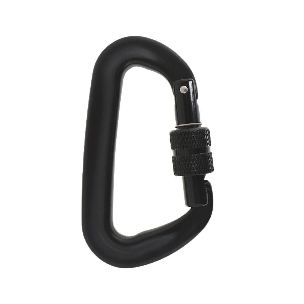 Netuera 4 Pack 12KN Rock Climbing Locking Carabiner Clip Camping Spring Hook Heavy Duty Netuera