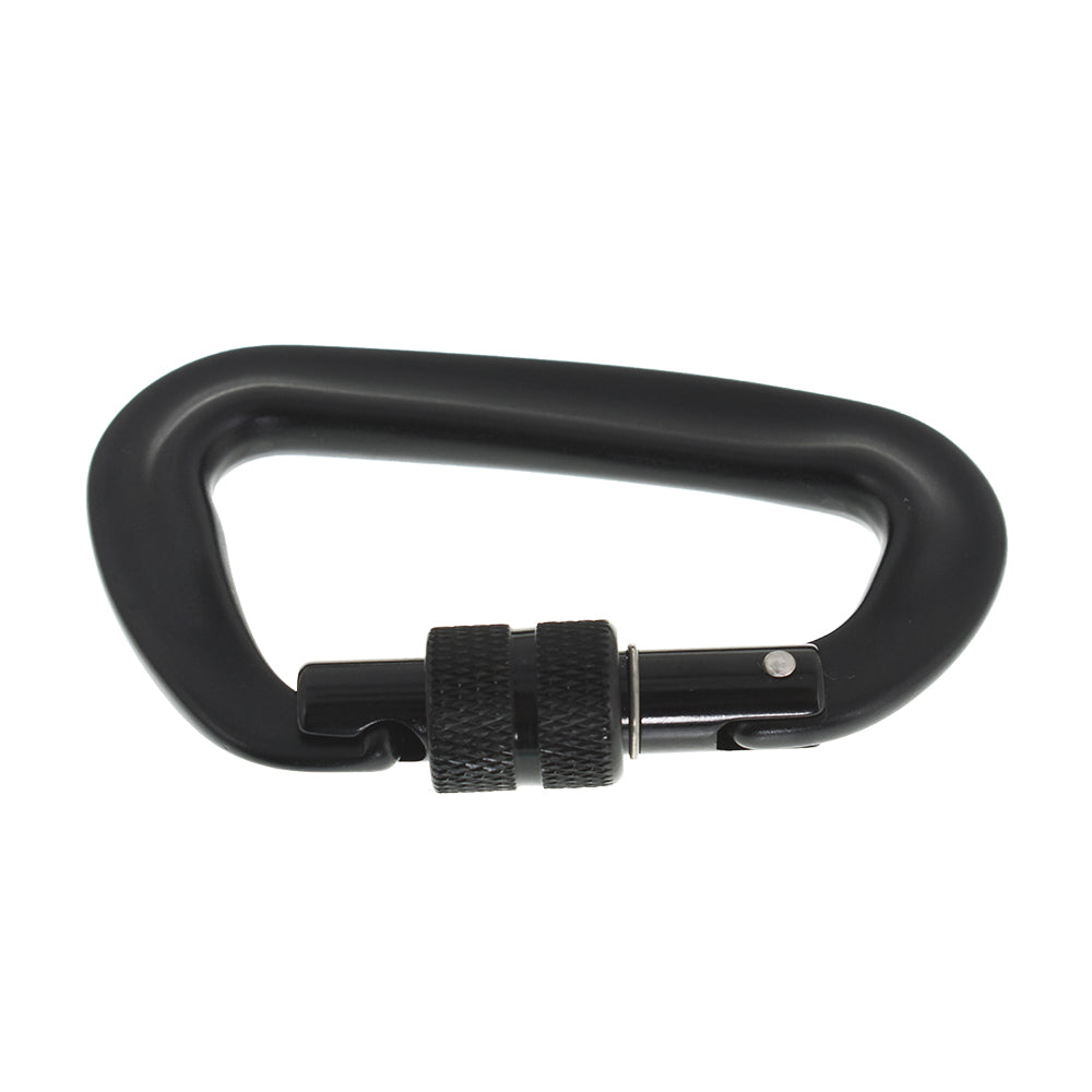 Netuera 4 Pack 12KN Rock Climbing Locking Carabiner Clip Camping Spring Hook Heavy Duty Netuera