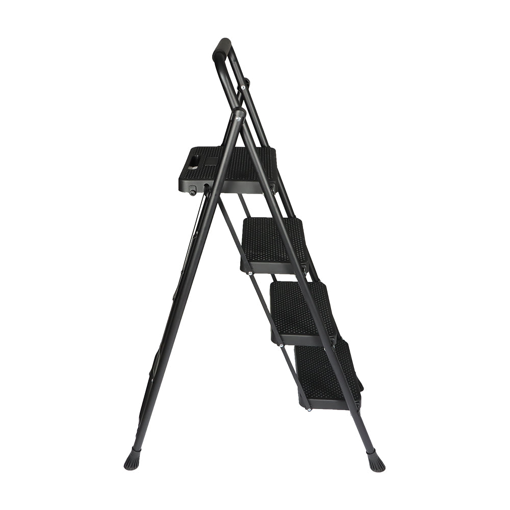 Netuera 4 Step Ladder, Folding Step Stool Ladder for Aldult with Handgrip & Anti-Slip Netuera