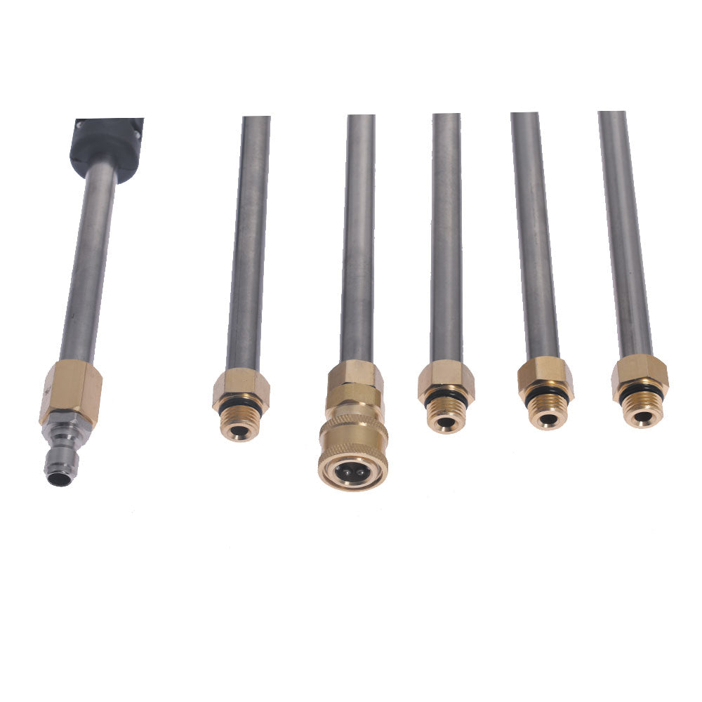 Netuera 5 Nozzle Tips Washer Extension Wand 4000 PSI Pressure 8ft Replacement Lance Netuera