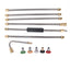 Netuera 5 Nozzle Tips Washer Extension Wand 4000 PSI Pressure 8ft Replacement Lance